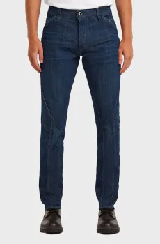 Мужские темно-синие джинсы Kitoh 3D Slim Синий 32-30 G-Star RAW D27395,D441