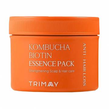 Восстанавливающая маска Trimay Kombucha Biotin Anti-Hair Loss Essence Pack против выпадения волос, 180 мл Восстанавливающая маска Trimay Kombucha Biotin Anti-Hair Loss Essence Pack против выпадения волос, 180 мл