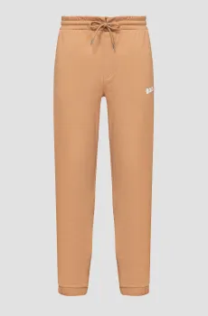 Мужские бежевые спортивные брюки Бежевый M BOSS 50486640;260