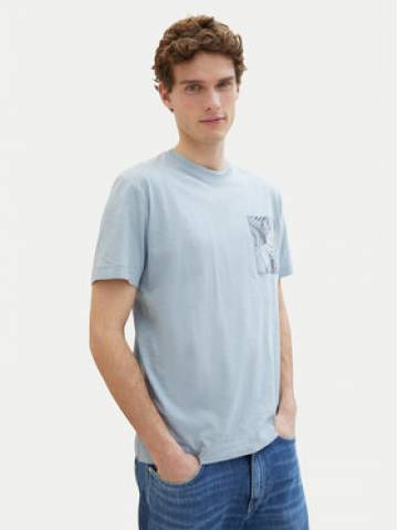 Tom Tailor Футболка 1040945 Блакитний Regular Fit Tom Tailor Футболка 1040945 Блакитний Regular Fit