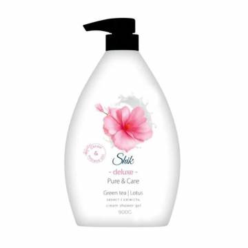 Крем-гель для душа Shik Deluxe Pure & Care Зеленый чай и лотос, 900 г Крем-гель для душа Shik Deluxe Pure & Care Зеленый чай и лотос, 900 г