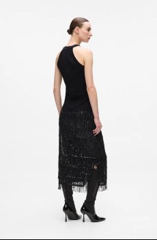 Хлопковый топ Karl Lagerfeld