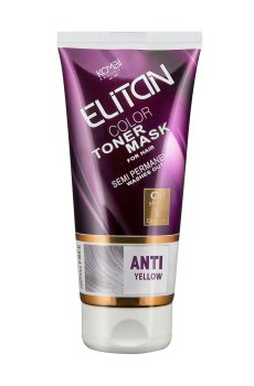 Тонирующая маска для волос Elitan Color Toner Mask, Анти-желтизна, 150 мл