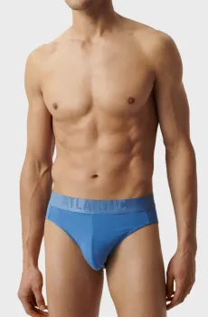 Мужские голубые брифы Голубой XL Atlantic MP-1585