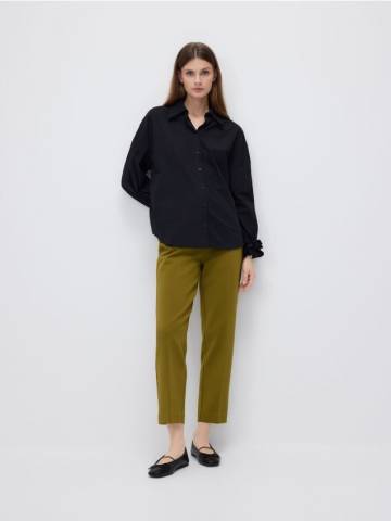 Reserved - Сигаретні штани зі стрілкою - зелений - 8414B-87X