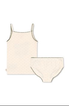 Детский комплект из хлопка Konges Sløjd MINNIE UNDERWEAR GOTS