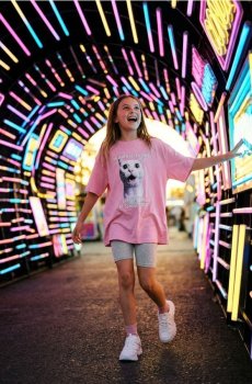 Трикотажні бавовняні велосипедки в рубчик - сірий