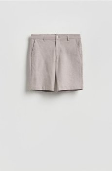 Reserved - Шорти carrot fit - бежевий - 9432N-80M