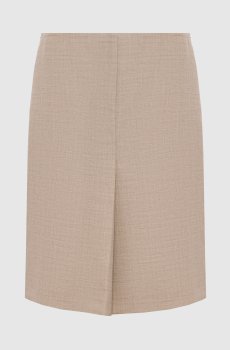 Бежевая юбка Duggan из шерсти