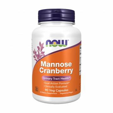 Манноза и клюква NOW foods Mannose Cranberry, 90 капсул Манноза и клюква NOW foods Mannose Cranberry, 90 капсул