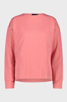 Женский розовый свитшот Розовый 36 CMP 34D5606-B557