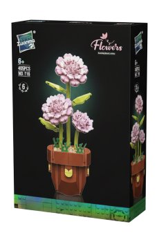 Детский конструктор Zuanma Цвета весны, от 6 лет, 405 деталей (WFM864570)