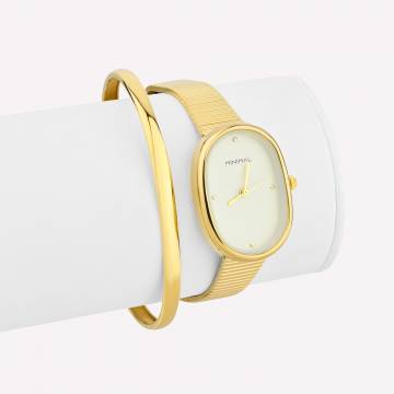 Серебряные браслеты с позолотой Minimal BP-1 Серебряные браслеты с позолотой Minimal BP-1