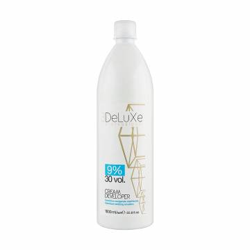 Окислитель для окрашивания волос 3DeLuXe Professional Cream Developer 9% (30 Vol), 1 л Окислитель для окрашивания волос 3DeLuXe Professional Cream Developer 9% (30 Vol), 1 л