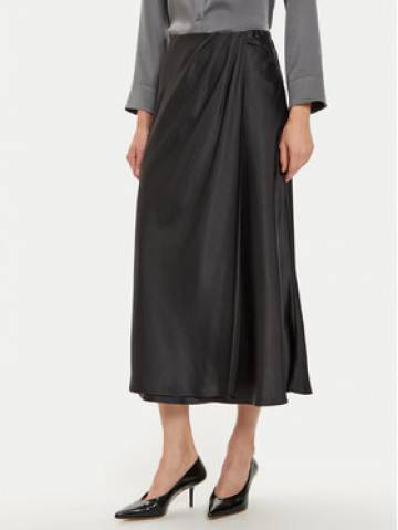 Guess Спідниця-міді Anastasia W4BD56 WGIG2 Чорний Regular Fit Guess Спідниця-міді Anastasia W4BD56 WGIG2 Чорний Regular Fit