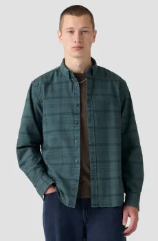 Мужская зеленая рубашка в клетку Зеленый L Levi’s® A7210;0074