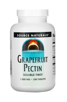 Грейпфрутовый пектин Source Naturals Grapefruit Pectin 1000 мг, 240 таблеток