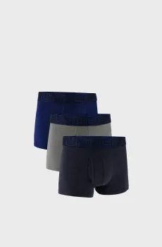 Мужские боксеры (3 шт) M UA Perf Cotton 3in Разноцветный XS Under Armour 1383891-410