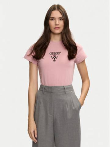 Guess Футболка Colette V4YI21 KCDH1 Рожевий Regular Fit Guess Футболка Colette V4YI21 KCDH1 Рожевий Regular Fit