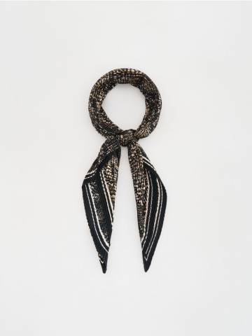 Reserved - LADIES` SCARF - коричневий - 122CP-88X Reserved - LADIES` SCARF - коричневий - 122CP-88X