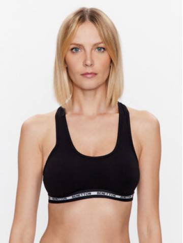 United Colors Of Benetton Бюстгальтер-топ 3OP81R00G Чорний United Colors Of Benetton Бюстгальтер-топ 3OP81R00G Чорний