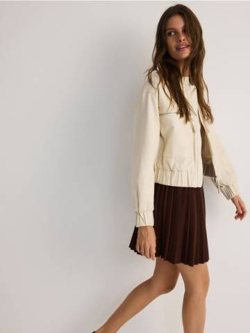 Reserved - LADIES` SKIRT - коричневий - TX177-88X Reserved - LADIES` SKIRT - коричневий - TX177-88X