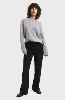 Женские черные брюки FLARE Черный 34 Gant 4150334