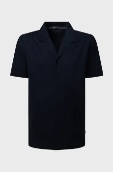 Мужская темно-синяя рубашка Синий L Pierre Cardin PC.-C5 22126.2122
