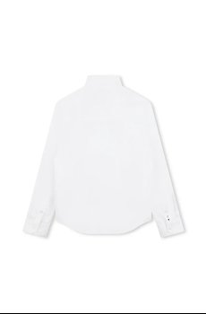 Детская хлопковая рубашка BOSS