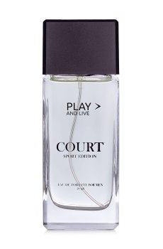 Play and Live Sport Court Туалетная вода мужская, 50 мл