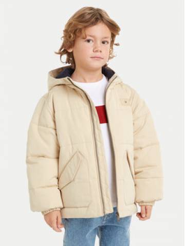 Tommy Hilfiger Пуховик Monotype KB0KB09092 Бежевий Regular Fit Tommy Hilfiger Пуховик Monotype KB0KB09092 Бежевий Regular Fit