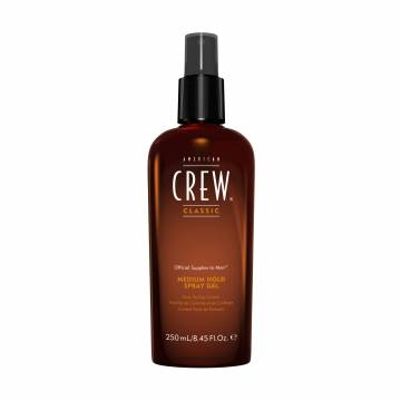 Мужской спрей-гель для волос American Crew Medium Hold Spray Gel средней степени фиксации, 250 мл Мужской спрей-гель для волос American Crew Medium Hold Spray Gel средней степени фиксации, 250 мл