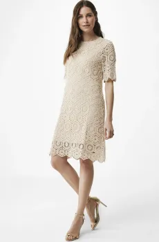 Женское бежевое платье Бежевый XS Mexx MF006307941W