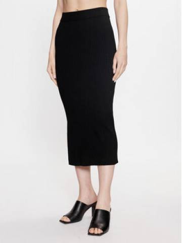 Max Mara Leisure Спідниця-міді Orosei 2333060134 Чорний Regular Fit Max Mara Leisure Спідниця-міді Orosei 2333060134 Чорний Regular Fit