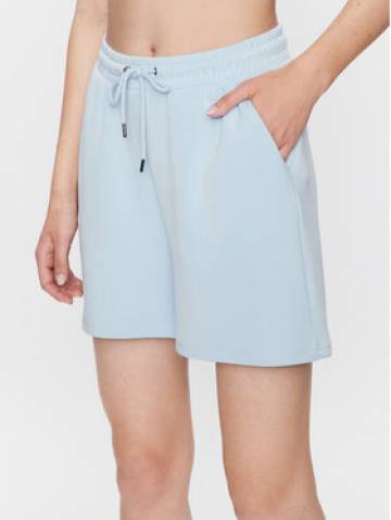 Moss Copenhagen Шорти з тканини 17476 Блакитний Basic Fit Moss Copenhagen Шорти з тканини 17476 Блакитний Basic Fit