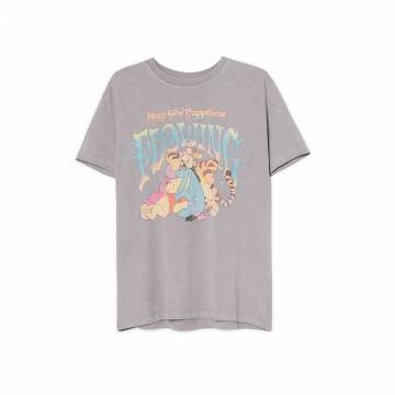 Cropp - Футболка оверсайз із принтом Winnie-the-Pooh - light grey Cropp - Футболка оверсайз із принтом Winnie-the-Pooh - light grey