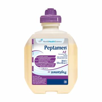 Специальное энтеральное питание Nestle Peptamen AF от 3 лет, 500 мл Специальное энтеральное питание Nestle Peptamen AF от 3 лет, 500 мл