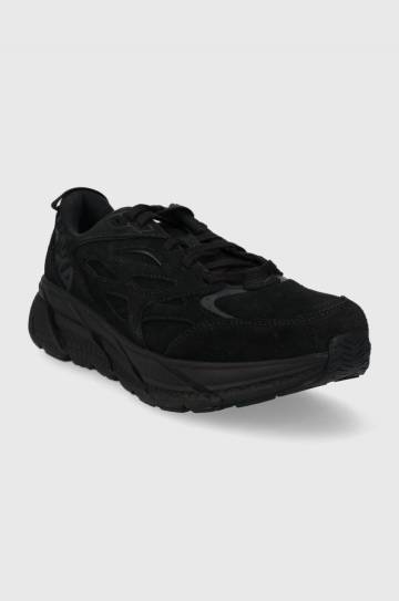 Замшевые кроссовки Hoka One One Us Clifton L цвет синий Замшевые кроссовки Hoka One One Us Clifton L цвет синий