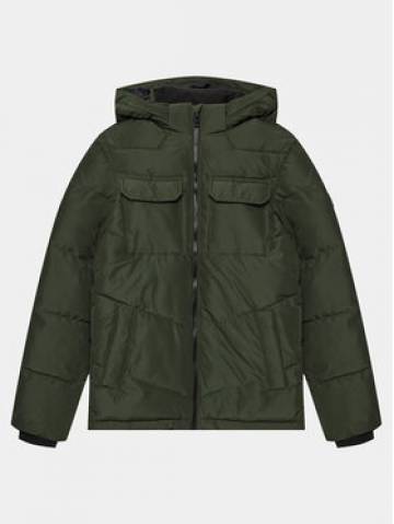 Jack&Jones Junior Пуховик Mason 12236556 Зелений Regular Fit Jack&Jones Junior Пуховик Mason 12236556 Зелений Regular Fit