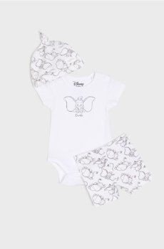 Трикотажний комплект Dumbo - білий