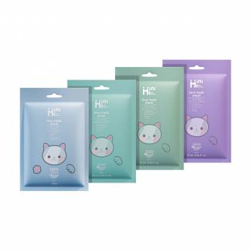 Набор детских тканевых масок для лица MiniMi Kids Beauty Face Mask Sheet Pack, от 5 лет, 4*25 мл Набор детских тканевых масок для лица MiniMi Kids Beauty Face Mask Sheet Pack, от 5 лет, 4*25 мл