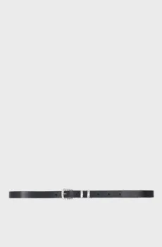 Женский черный кожаный ремень Черный L MAJE MFACE00455_Black