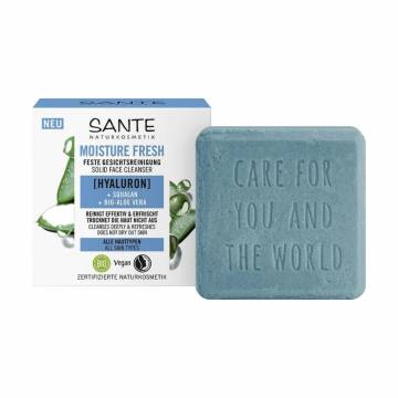 Биосредство для умывания Sante Moisture Fresh Solid Face Cleanser с гиалуроновой кислотой, 60 г Биосредство для умывания Sante Moisture Fresh Solid Face Cleanser с гиалуроновой кислотой, 60 г
