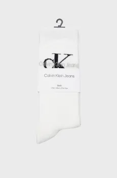 Мужские белые носки Белый ONESIZE Calvin Klein 701218732