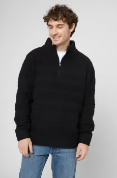 Мужская черная кофта Черный M PRPY PMKNSGOK0014