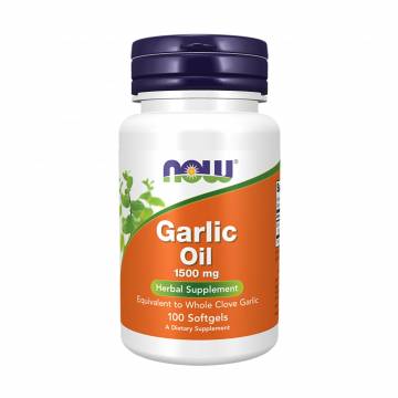 Масло чеснока Now Foods Garlic Oil 1500 мг, 100 капсул Масло чеснока Now Foods Garlic Oil 1500 мг, 100 капсул
