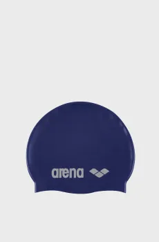 Темно-синяя шапочка для плавания CLASSIC SILICONE Синий ONESIZE Arena 91662-071