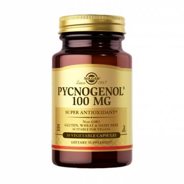 Пикногенол Solgar Pycnogenol 100 мг, 30 капсул Пикногенол Solgar Pycnogenol 100 мг, 30 капсул