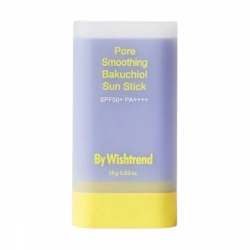 Солнцезащитный стик для лица By Wishtrend Pore Smoothing Bakuchiol Sun Stick, SPF 50+ PA++++, 18 г Солнцезащитный стик для лица By Wishtrend Pore Smoothing Bakuchiol Sun Stick, SPF 50+ PA++++, 18 г