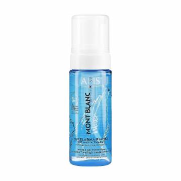 Мицеллярная пенка для умывания Apis Natural Cosmetics Month Blanc Water Micellar Face Cleansing Foam, 150 мл Мицеллярная пенка для умывания Apis Natural Cosmetics Month Blanc Water Micellar Face Cleansing Foam, 150 мл